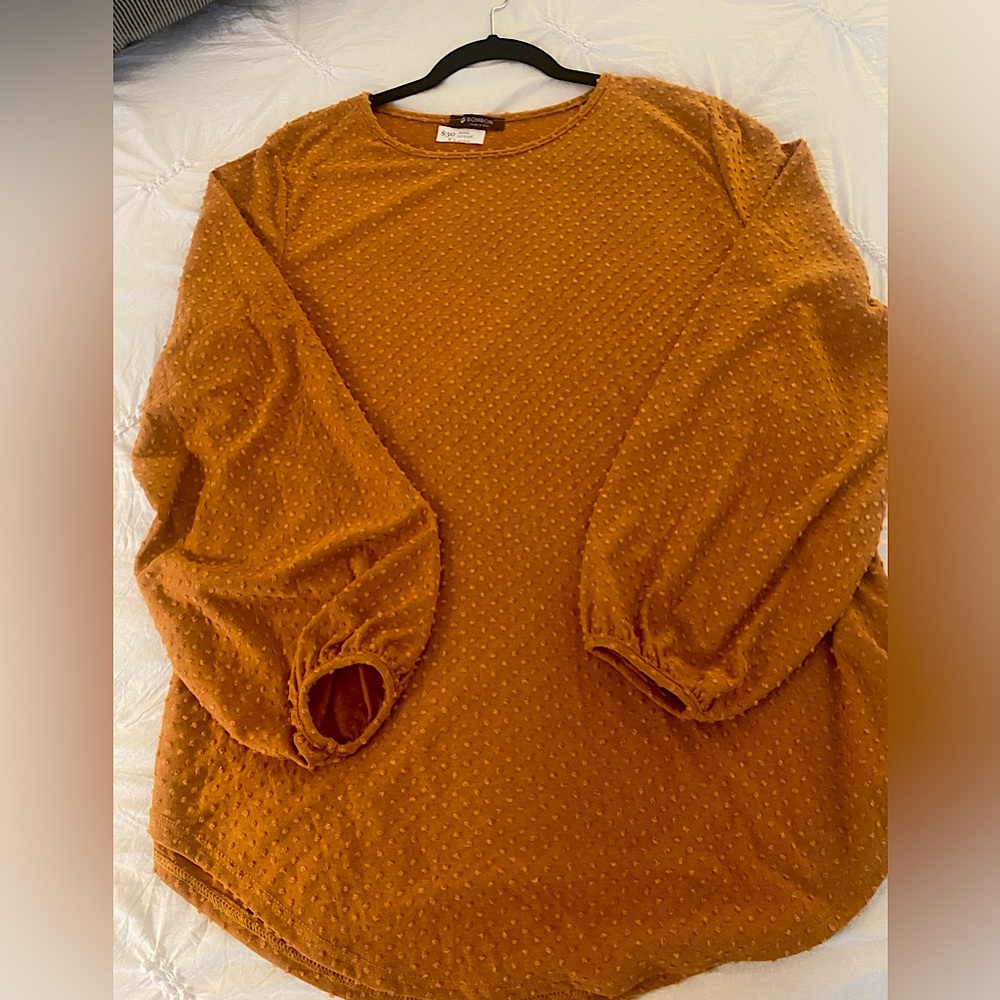 BOMBOM Swiss Dot long-sleeved shirt